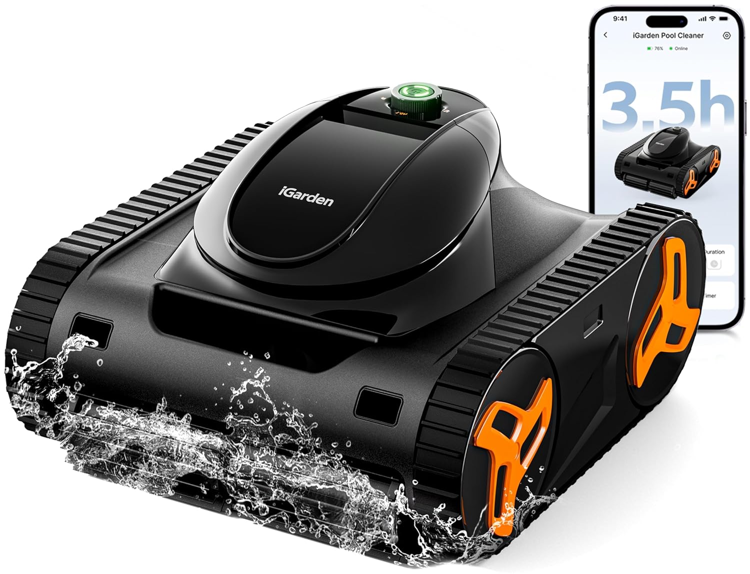Smart Garden Is - Robotic Pool Cleaner KN Series, 210-Min
