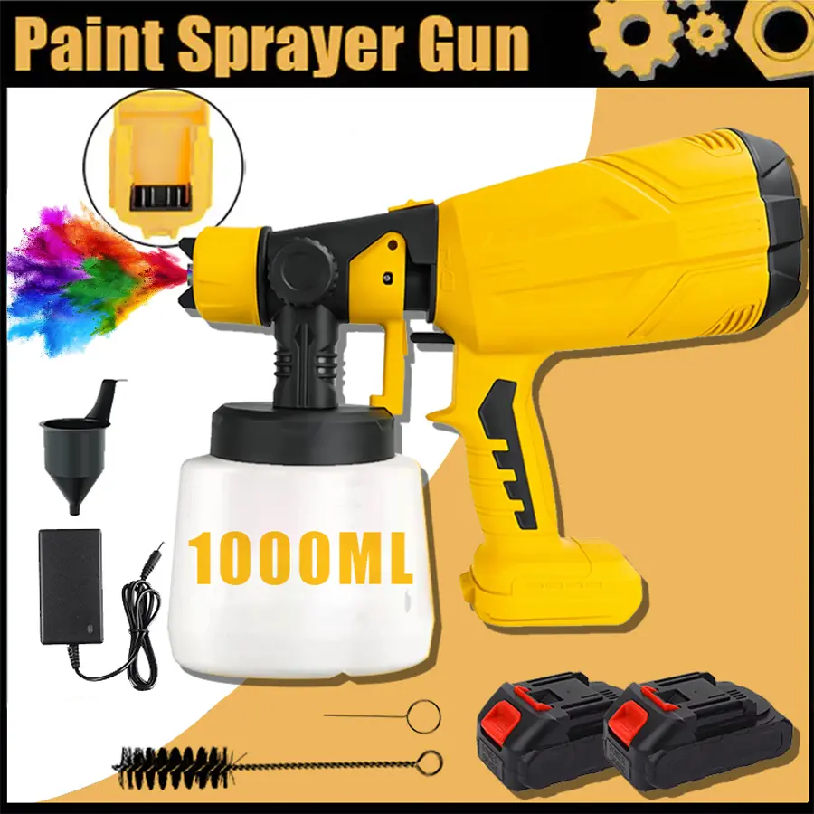 Smart Garden Fence - Cordless electric paint sprayer comes with