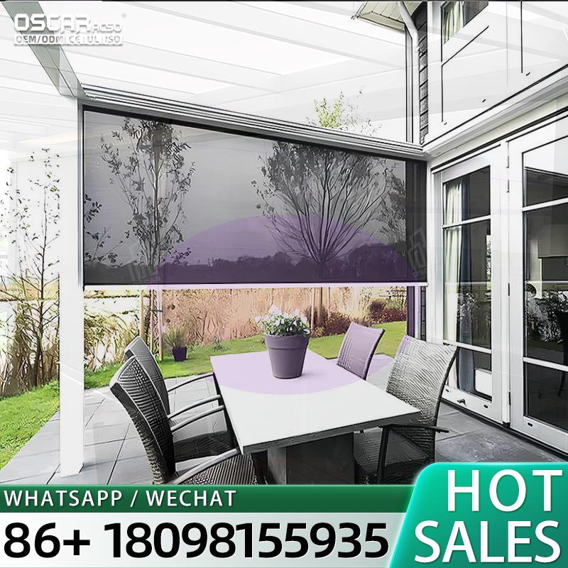 Smart Garden Vertical - Wall Mount Aluminium Pergola with Polycarbonate