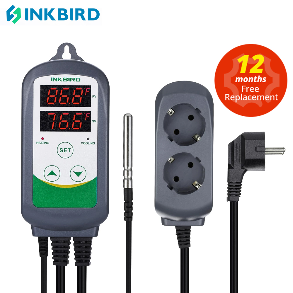 Smart Garden Greenhouse - INKBIRD ITC-308 Heating and Cooling Dual