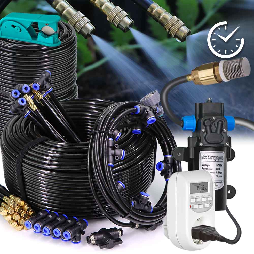 Smart Garden Tower - 60w Self-priming Pump Misting Cooling System