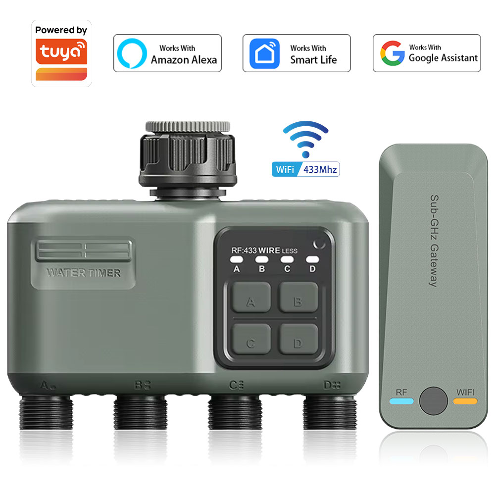 Smart Garden Herb - 4 Outlet Programmable Water Timer for