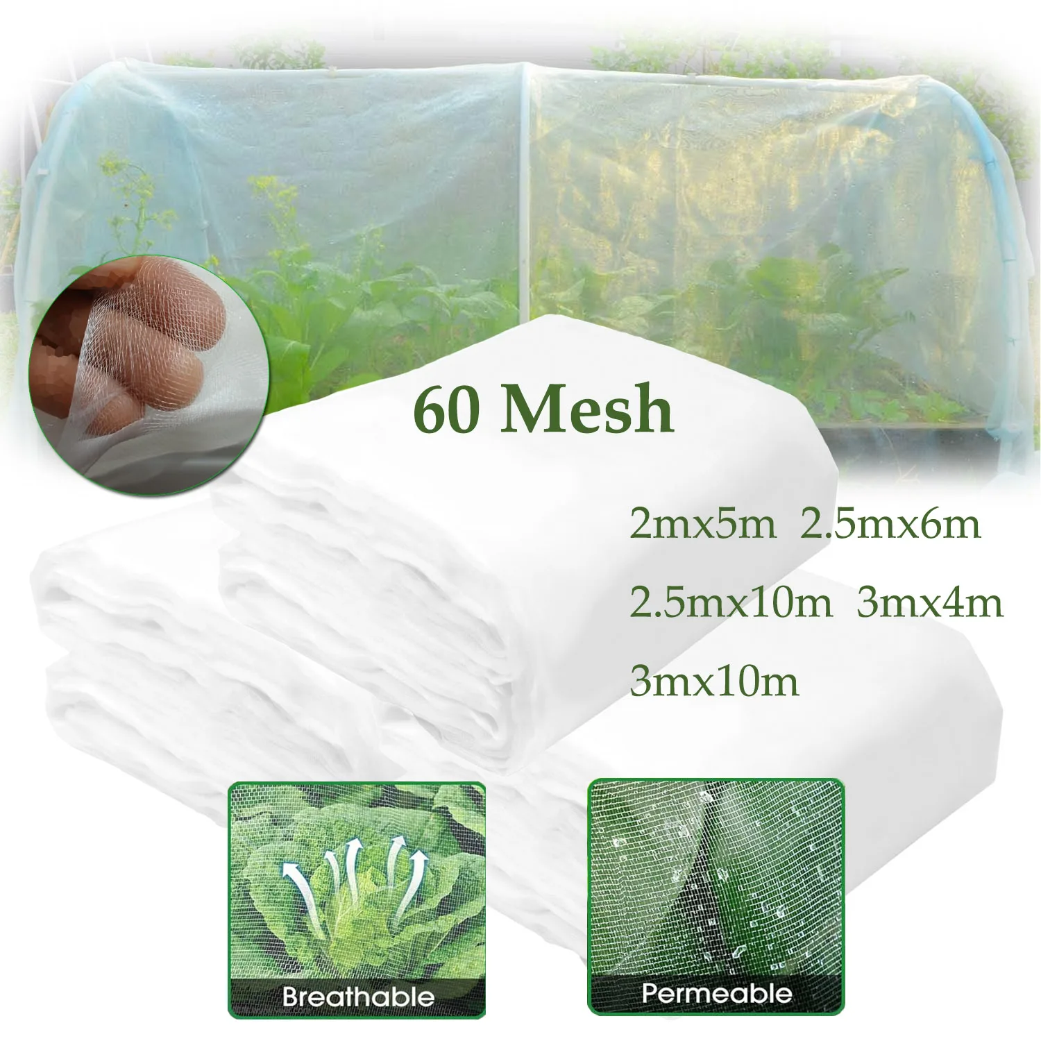 Smart Garden Greenhouse - Insect Protection Net Garden Plant Insect