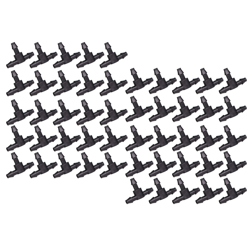 Smart Garden Tower - 50 Pcs Black 1/4 Inch Barbed