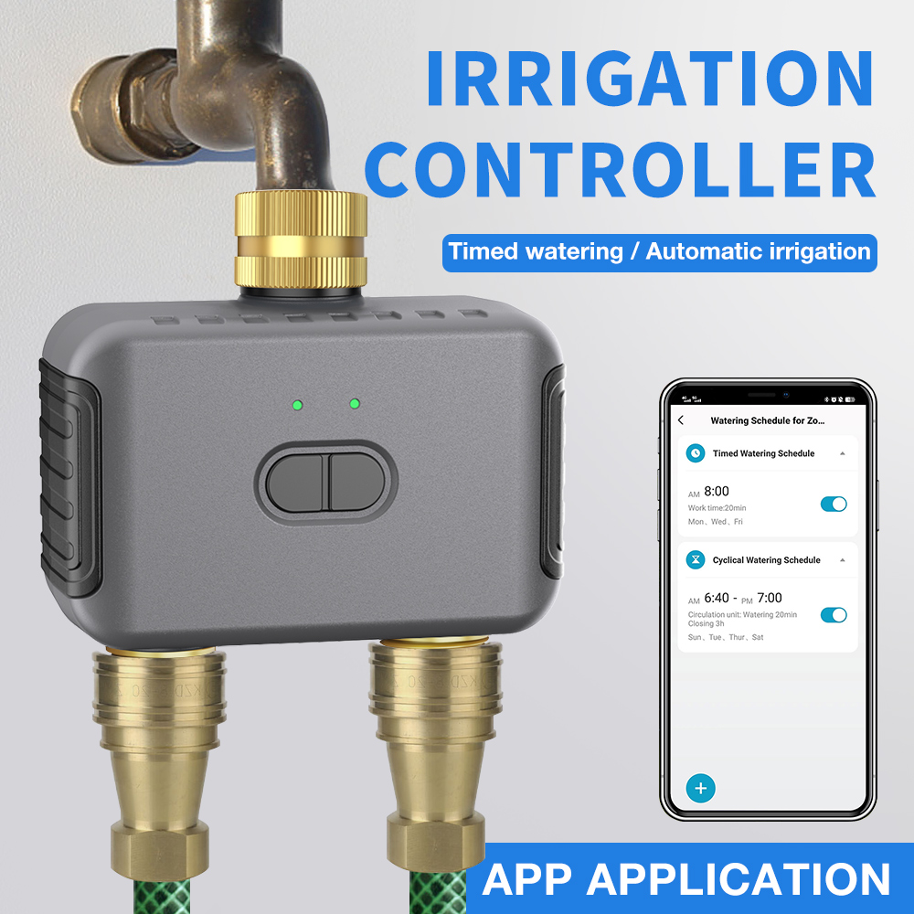 Smart Garden Is - Tuya 2 Zone Watering Timer Garden