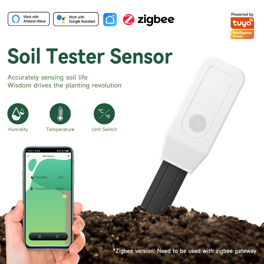 iHseno Tuya Zigbee Smart Soil  - Smart Garden Zigbee 评论和价格