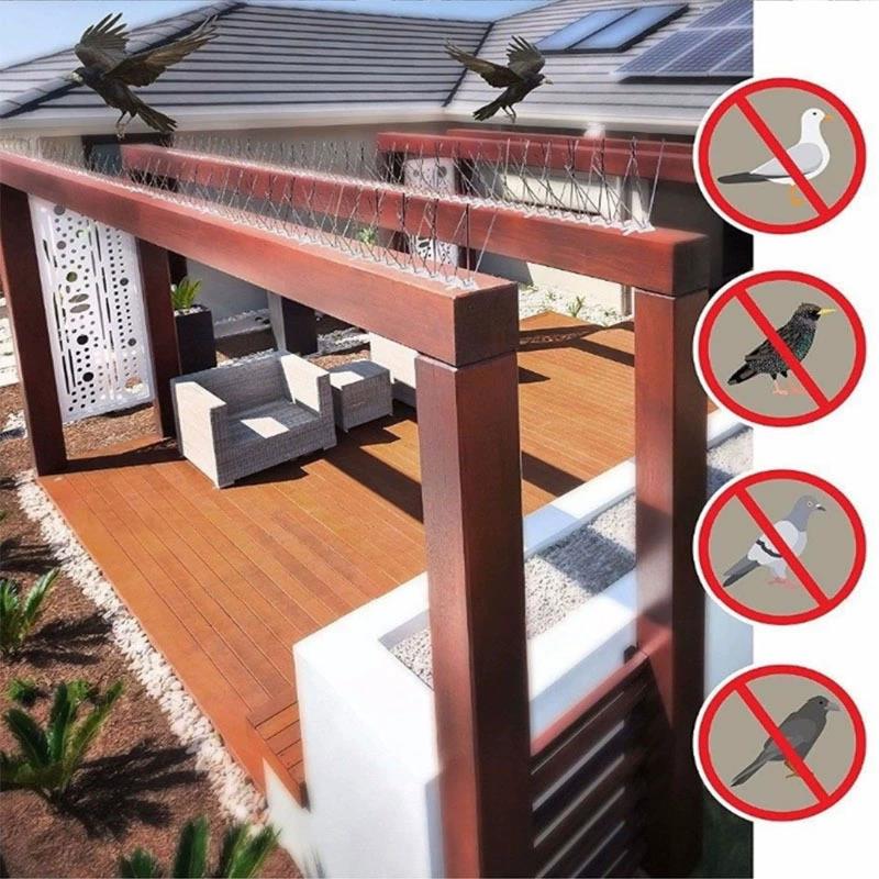 Stainless Steel Pigeon Spikes  - Smart Garden Fence 评论和价格