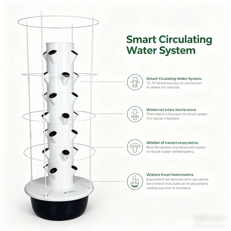 Spacetree Vertical Hydroponic  - Smart Garden Vertical 评论和价格