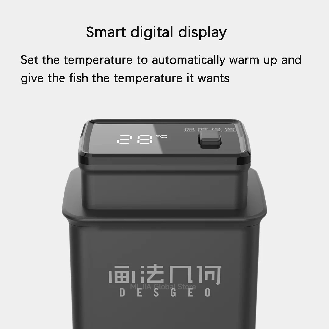 DESGEO 50W Smart Aquarium Heat - Smart Garden Xiaomi 评论和价格