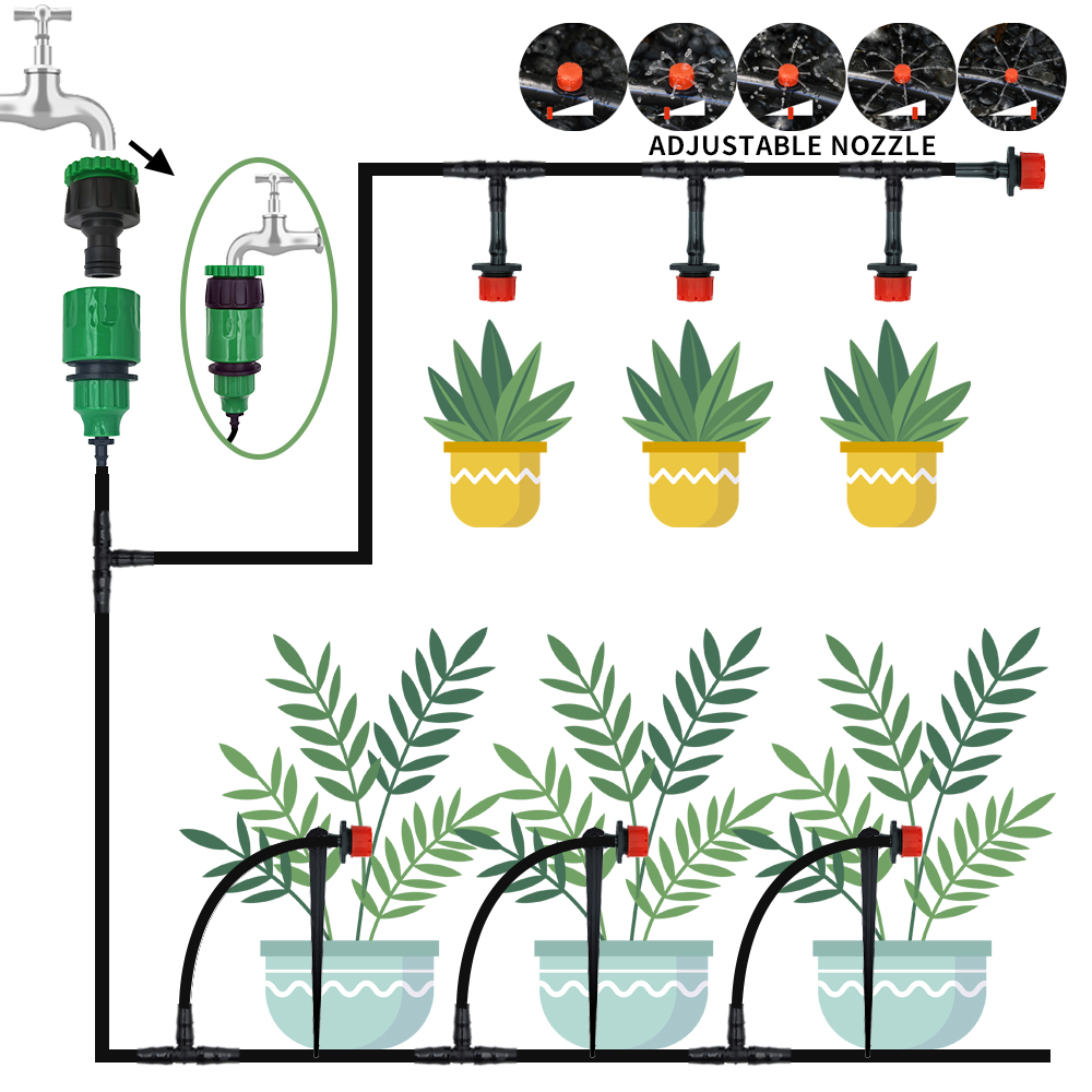Micro Drip Irrigation System P - Smart Garden Herb 评论和价格
