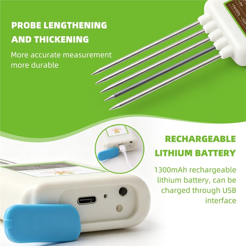 ABMR-Bluetooth 8 In 1 NPK PH E - Smart Garden Greenhouse 评论和价格