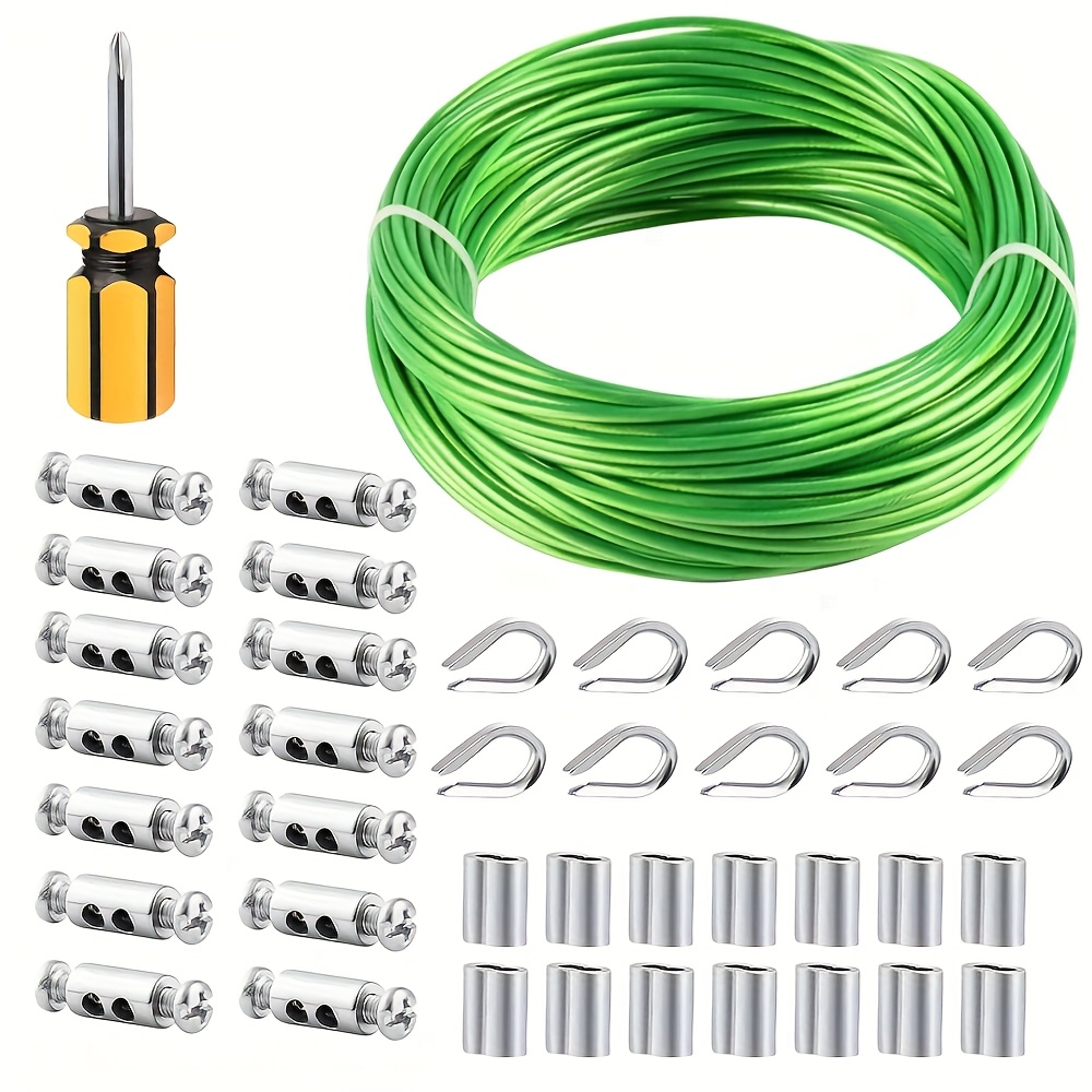 1/8 Inch (3mm Diameter) Green  - Smart Garden Fence 评论和价格