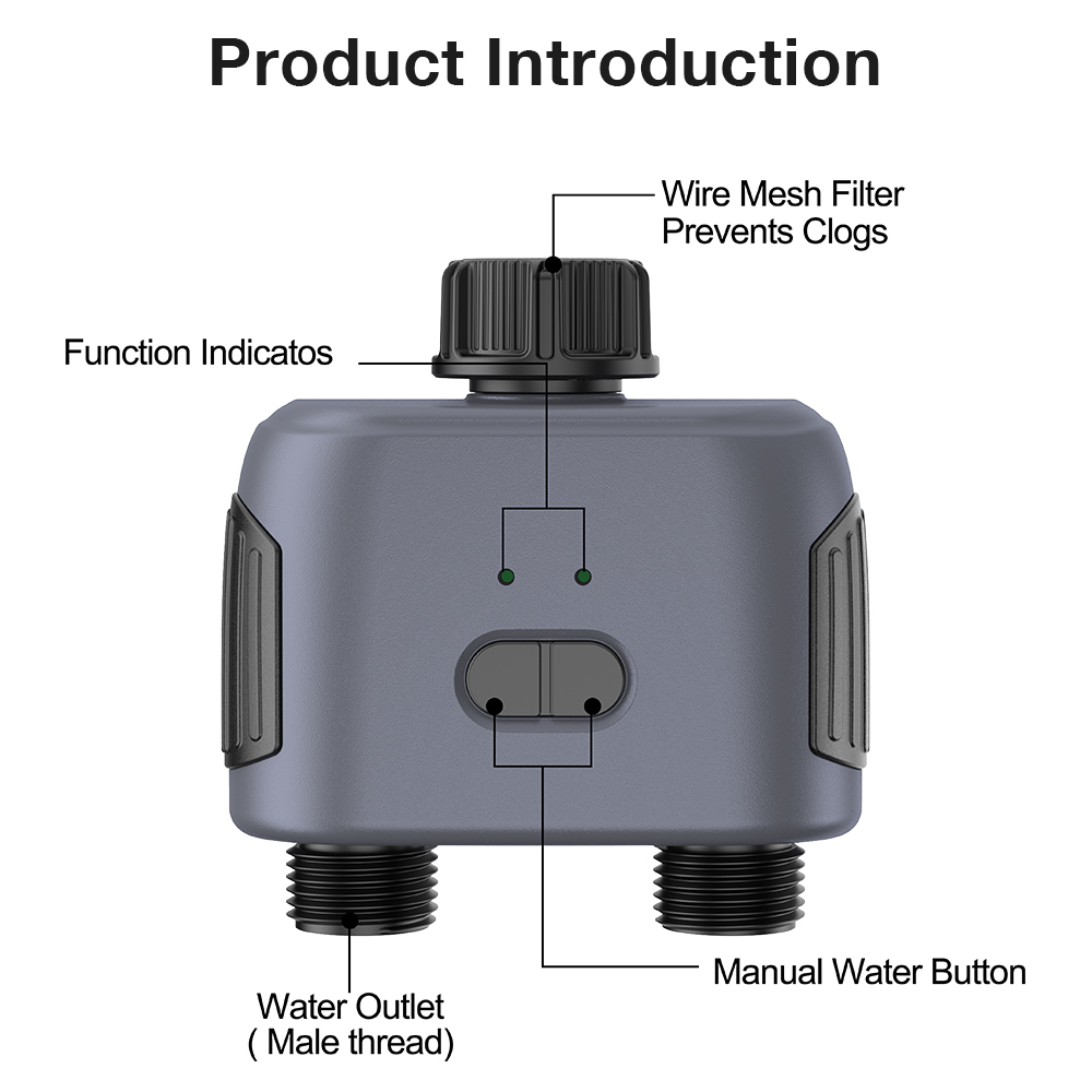 Tuya Zigbee/Bluetooth Water Ti - Smart Garden Zigbee 评论和价格