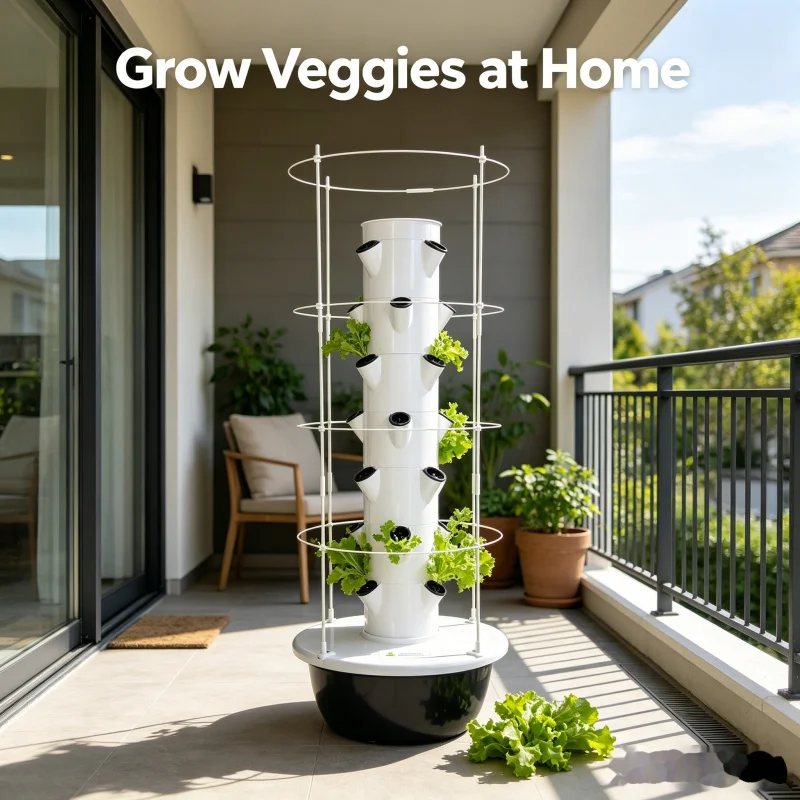 Smart Vertical Hydroponic Towe - Smart Garden Vertical 评论和价格