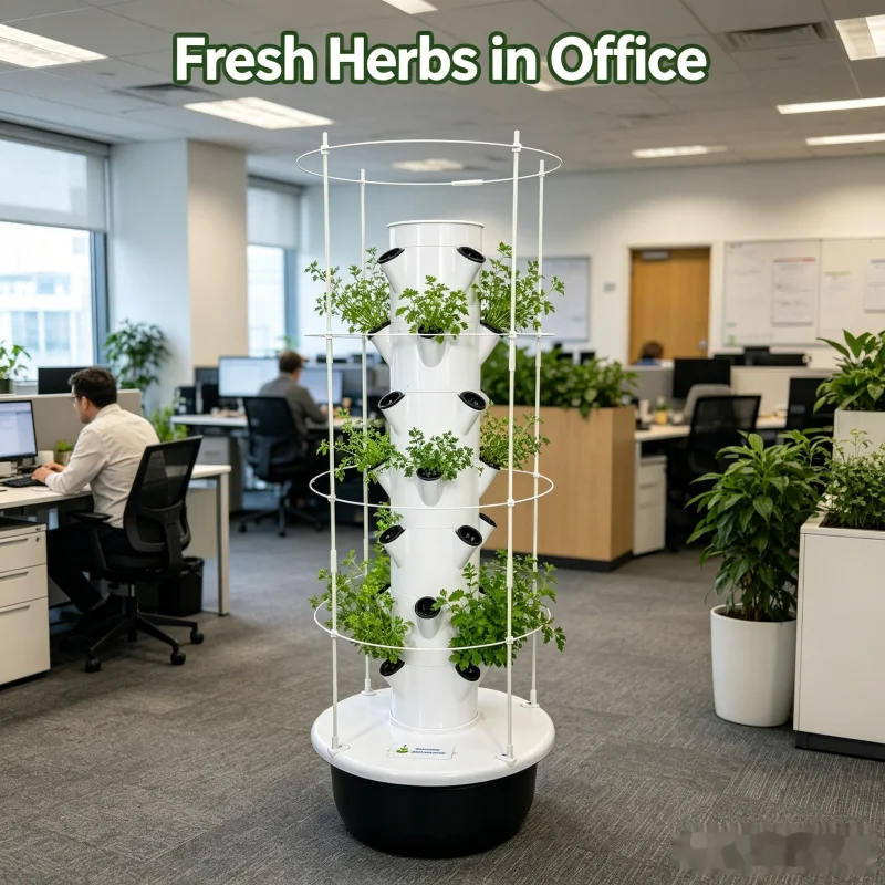 Smart Vertical Hydroponic Towe - Smart Garden Vertical 评论和价格