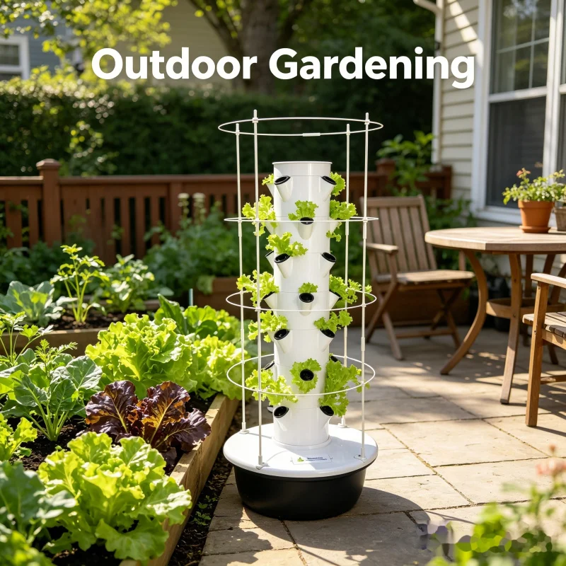 Smart Vertical Hydroponic Towe - Smart Garden Vertical 评论和价格