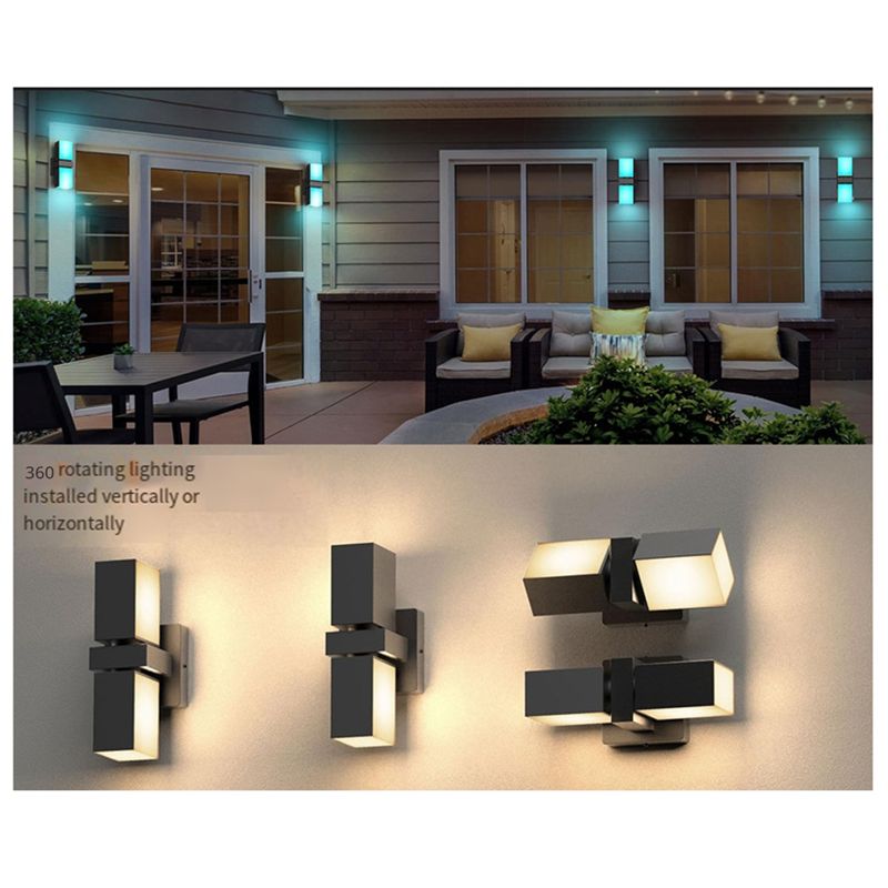 A33Z-LED Wall Light Dual Head  - Smart Garden Smart Fence 评论和价格
