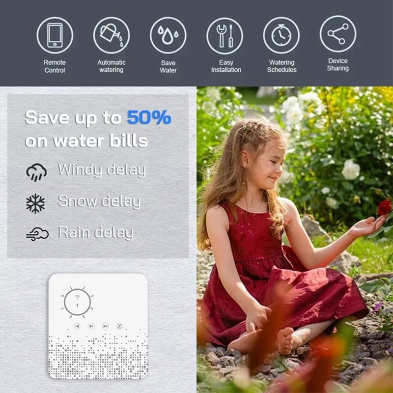Tuya WiFi Smart Sprinkler Cont - Smart Garden Is 评论和价格