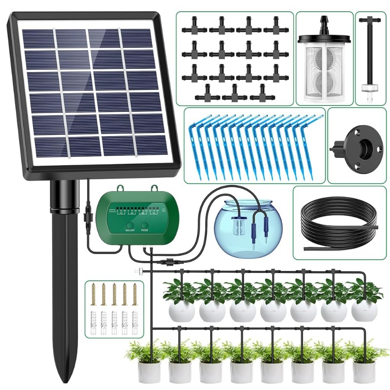 Solar Intelligent Irrigation K - Smart Garden Greenhouse 评论和价格