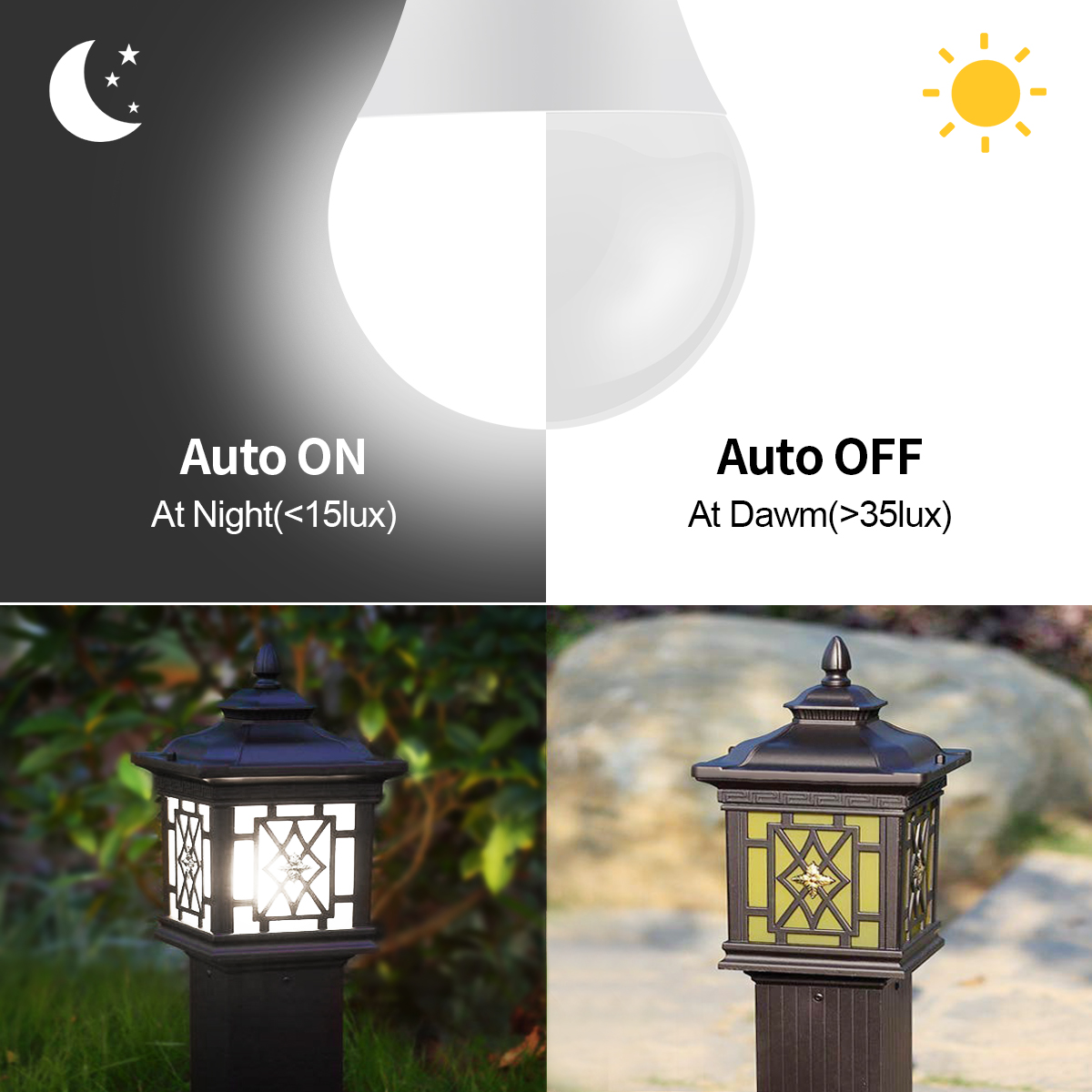 AC110V/220V Day Night Light Au - Smart Garden Festoon Lights 评论和价格