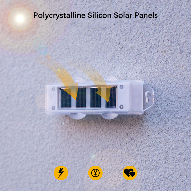 4Pcs Solar Wall Lights with Sm - Smart Garden Smart Fence 评论和价格
