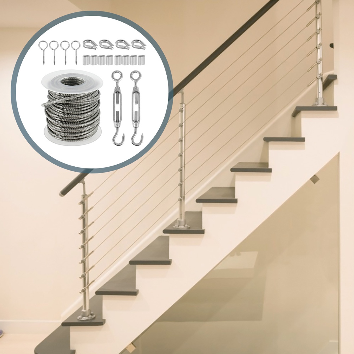 15M/30M Wire Cable Rope Stainl - Smart Garden Fence 评论和价格