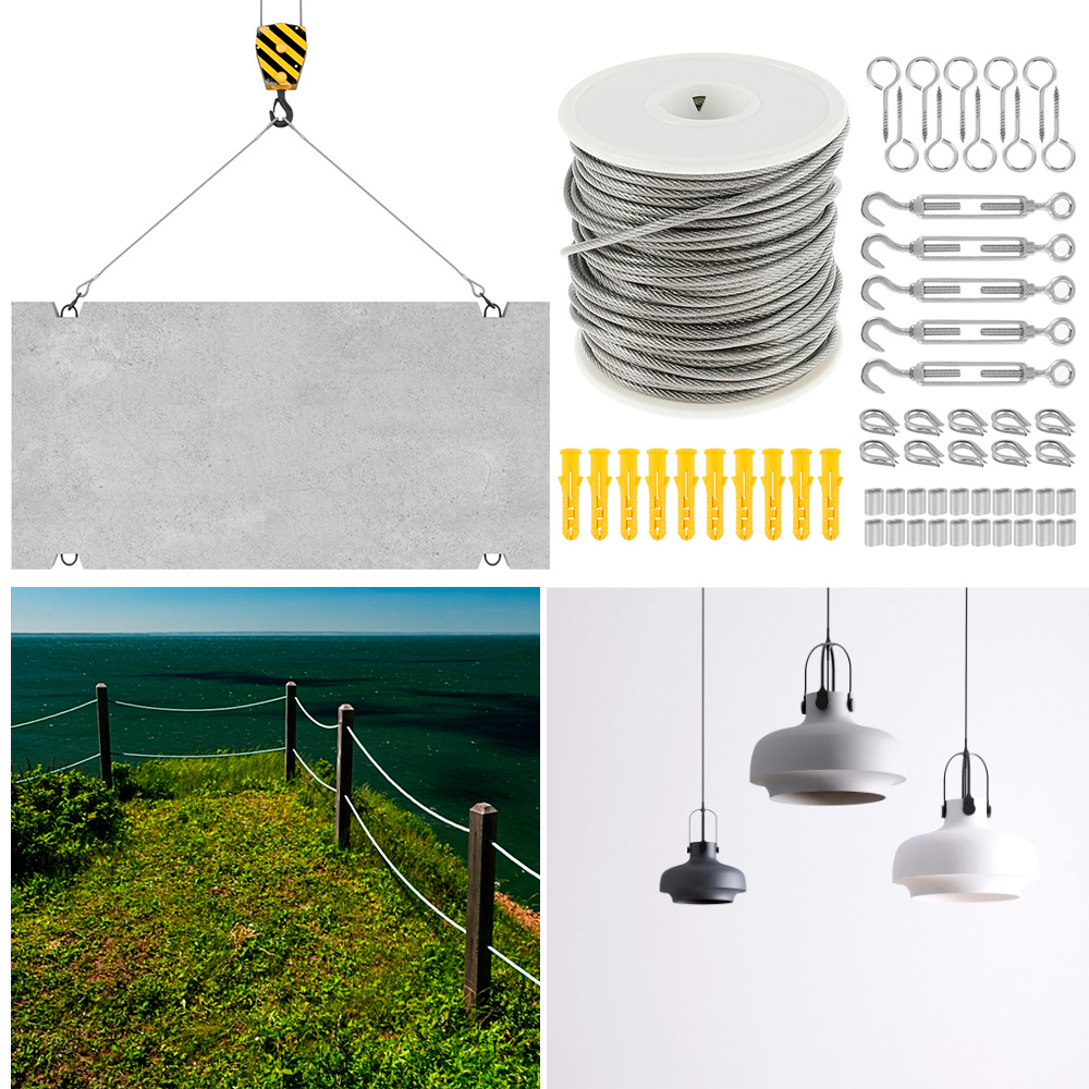 15M/30M Wire Cable Rope Stainl - Smart Garden Fence 评论和价格