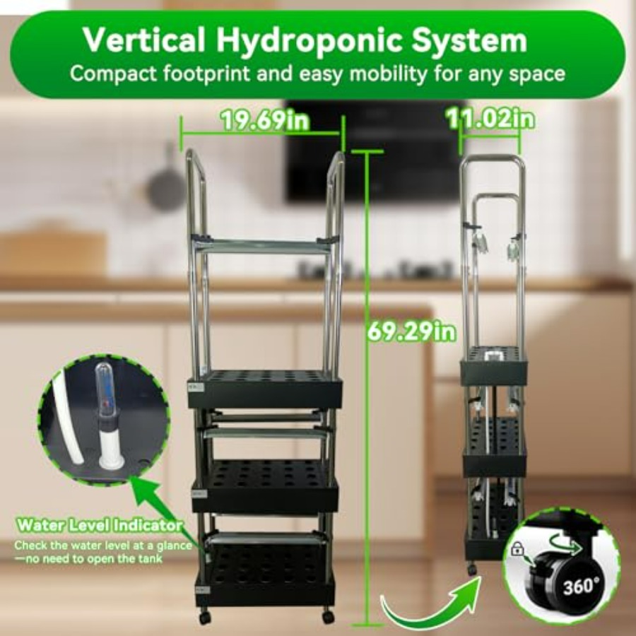 Indoor hydroponics growing sys - Smart Garden Vertical 评论和价格