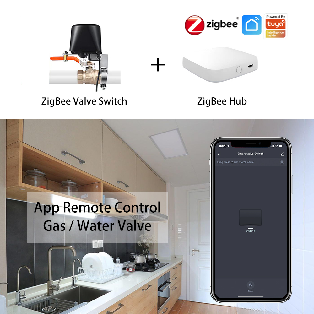 ZigBee Water/Gas Valve Remote  - Smart Garden Zigbee 评论和价格