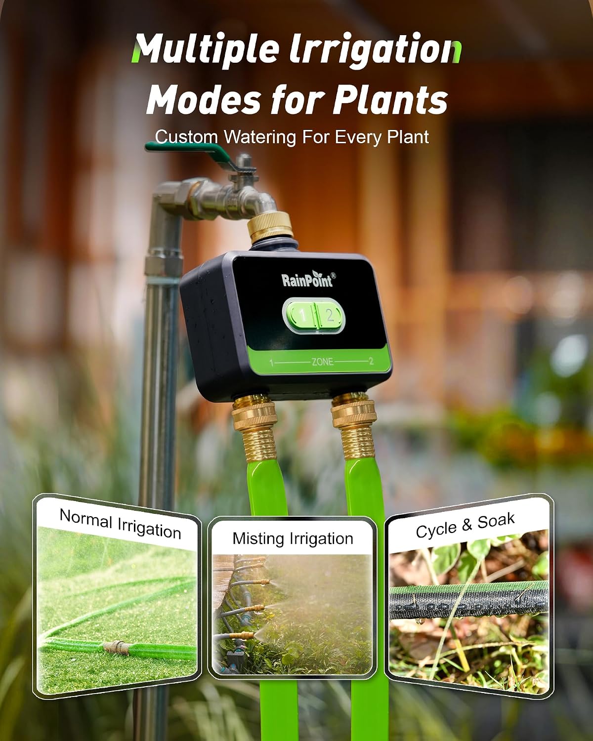 2-Zone Smart WiFi Water Timer  - Smart Garden Is 评论和价格