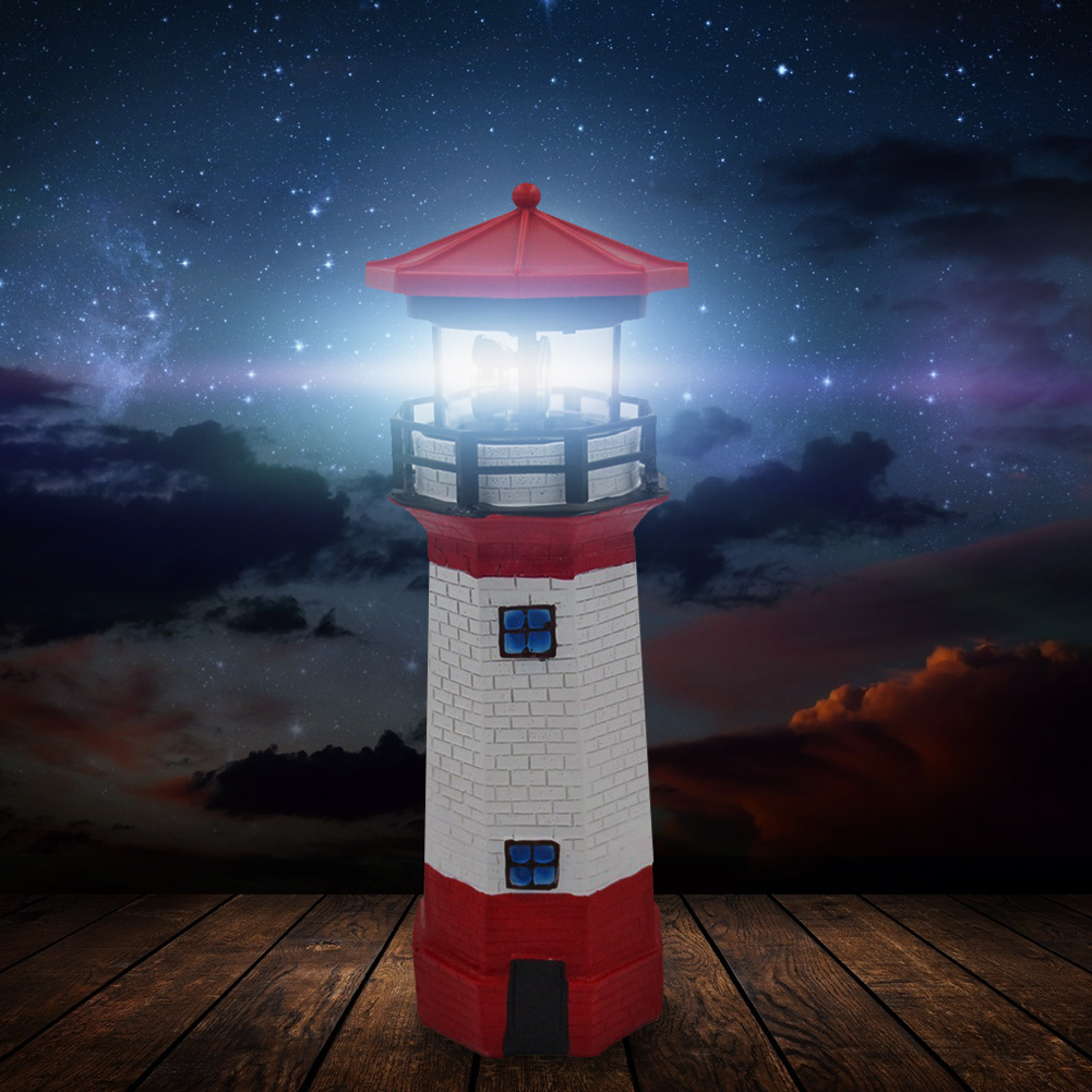 Lighthouse Shape Solar LED Lig - Smart Garden Smart Fence 评论和价格