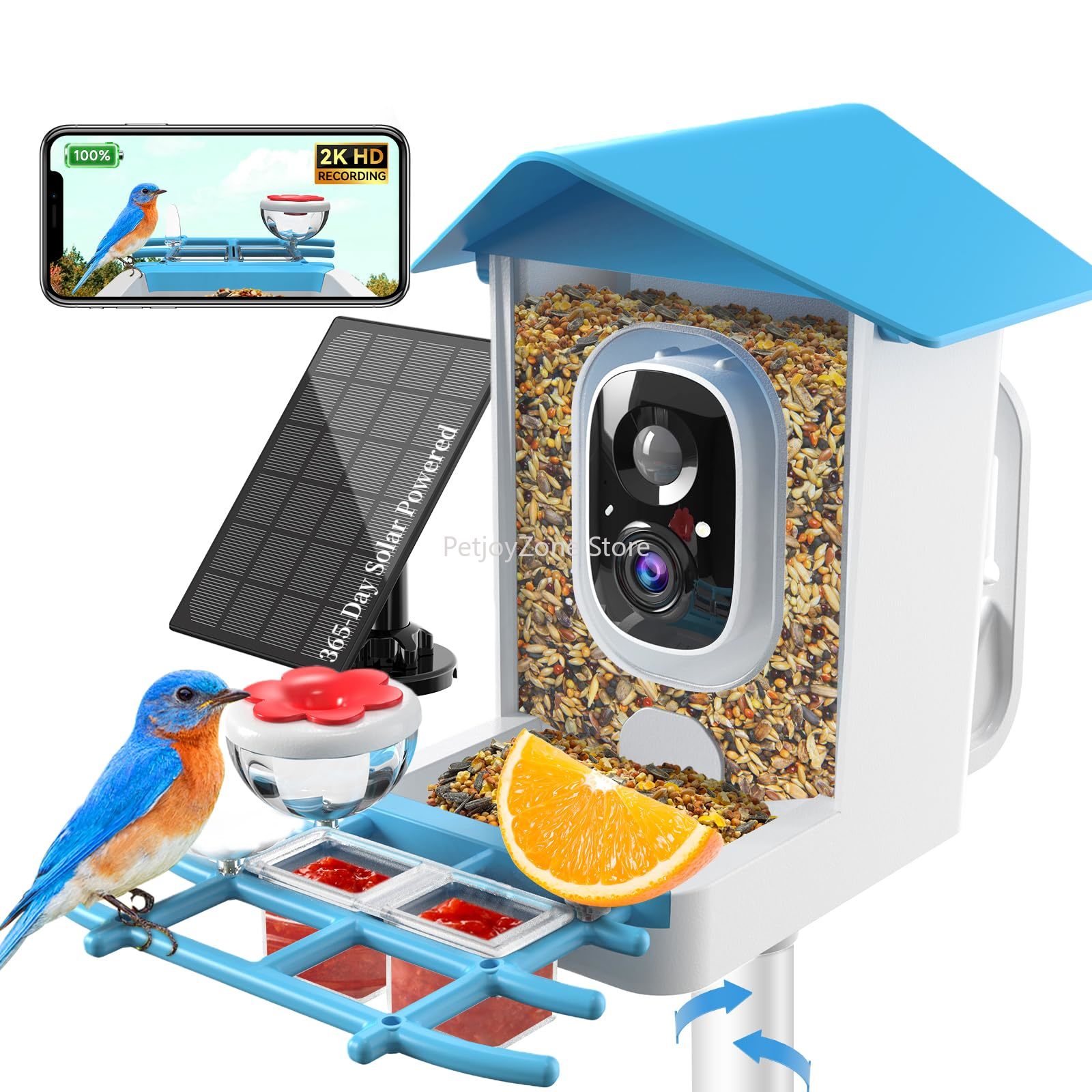 Smart Bird Feeder Camera 2K Li - Smart Bird Feeder Camera 评论和价格