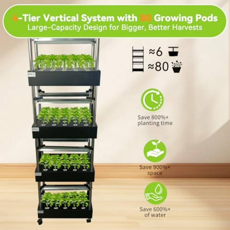 Indoor hydroponics growing sys - Smart Garden Vertical 评论和价格
