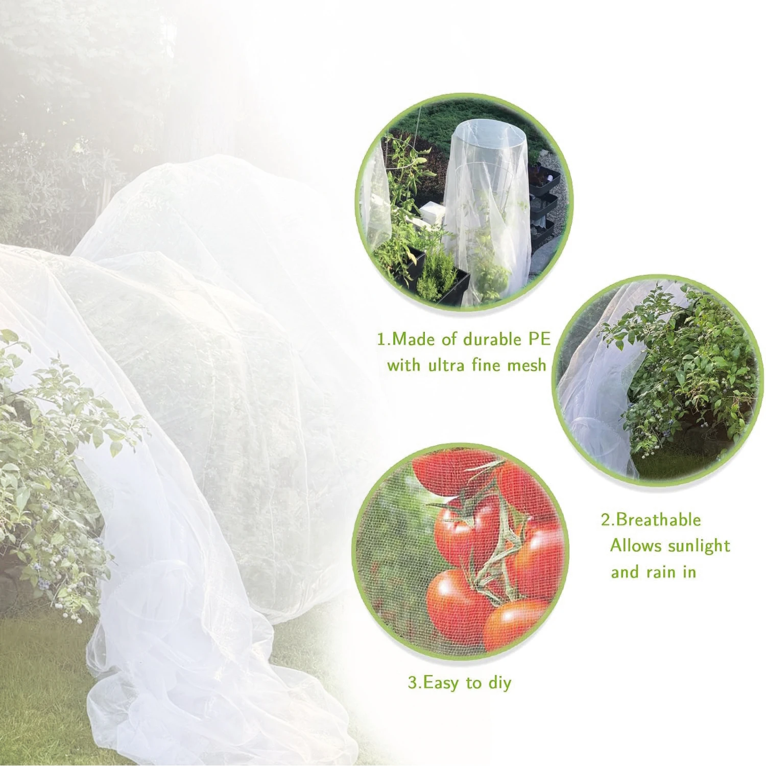Insect Protection Net Garden P - Smart Garden Greenhouse 评论和价格