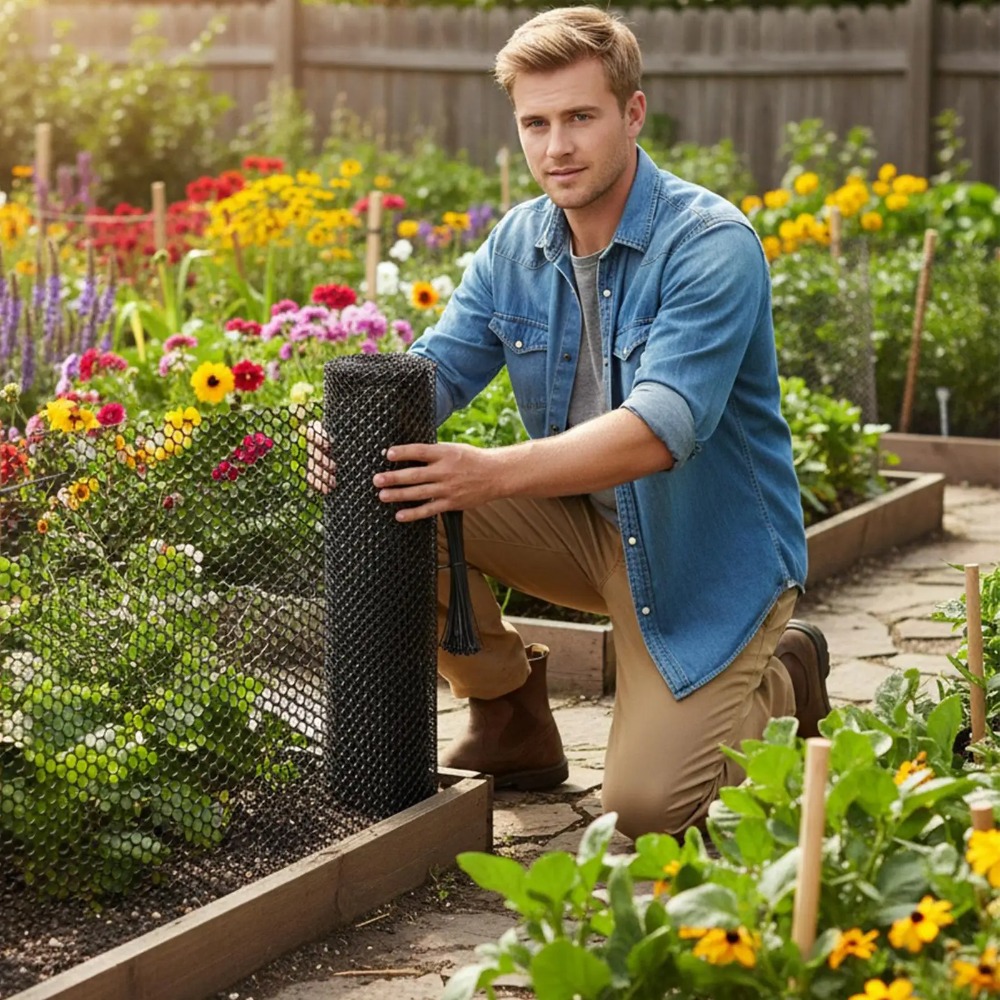 Plastic Garden Protective Net, - Smart Garden Fence 评论和价格