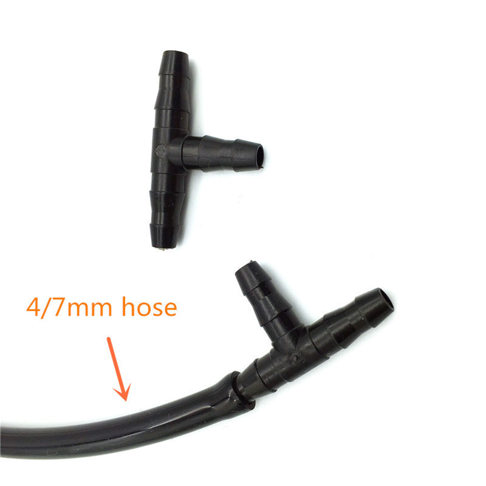 50 Pcs Black 1/4 Inch Barbed T - Smart Garden Tower 评论和价格