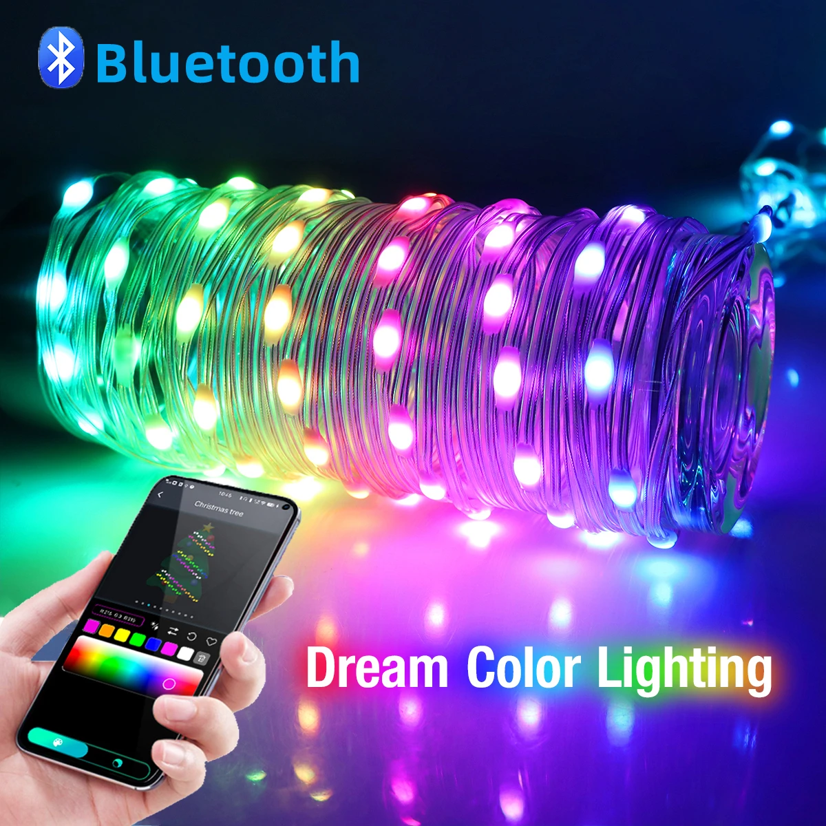 5m 10m 20m Smart String Light  - Smart Garden Festoon Lights 评论和价格