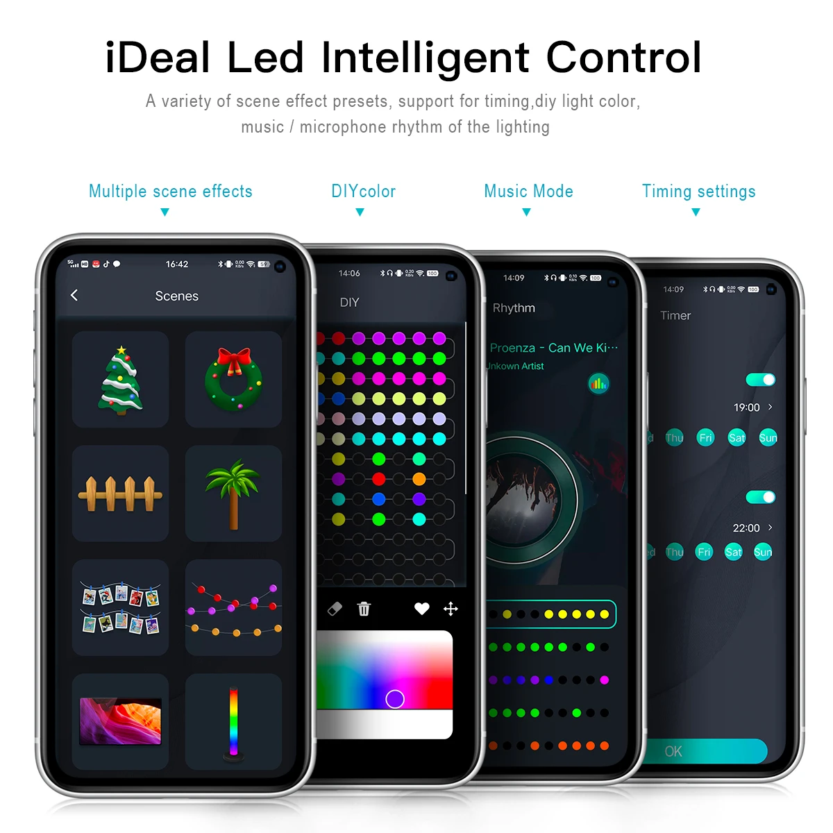 5m 10m 20m Smart String Light  - Smart Garden Festoon Lights 评论和价格