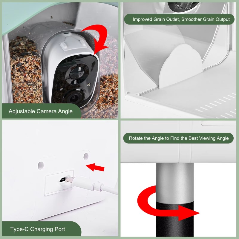 Smart Bird Feeder Night Vision - Smart Bird Feeder Camera 评论和价格
