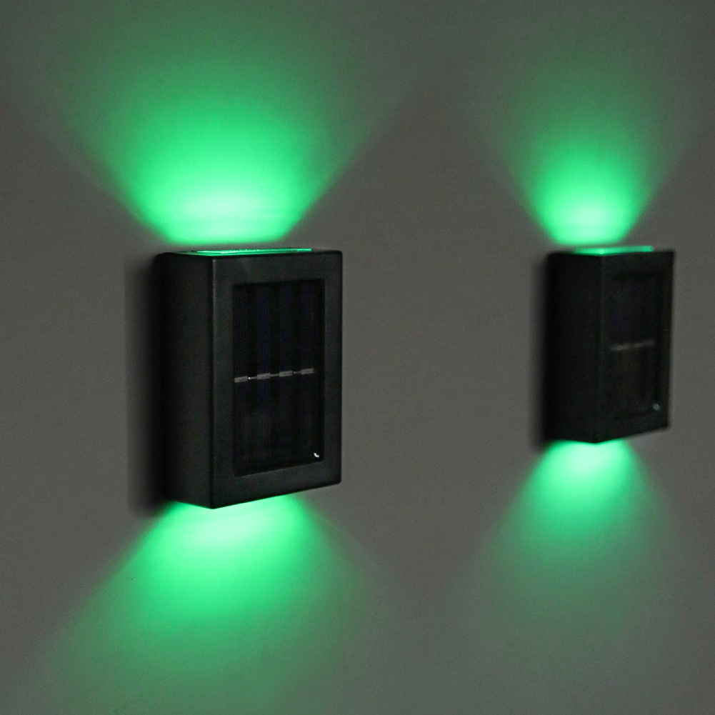 2 PCS LED Solar Light Smart Li - Smart Garden Smart Fence 评论和价格