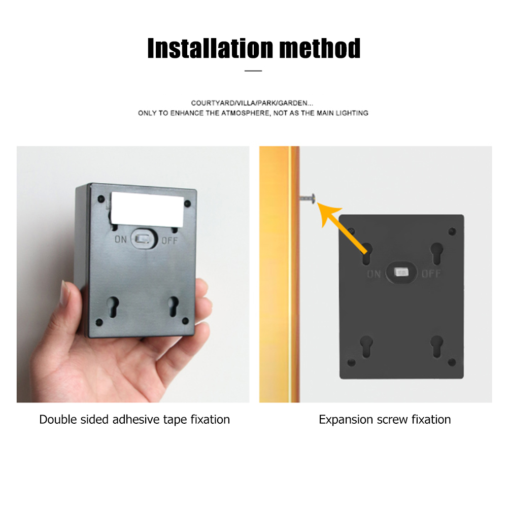 2 PCS LED Solar Light Smart Li - Smart Garden Smart Fence 评论和价格