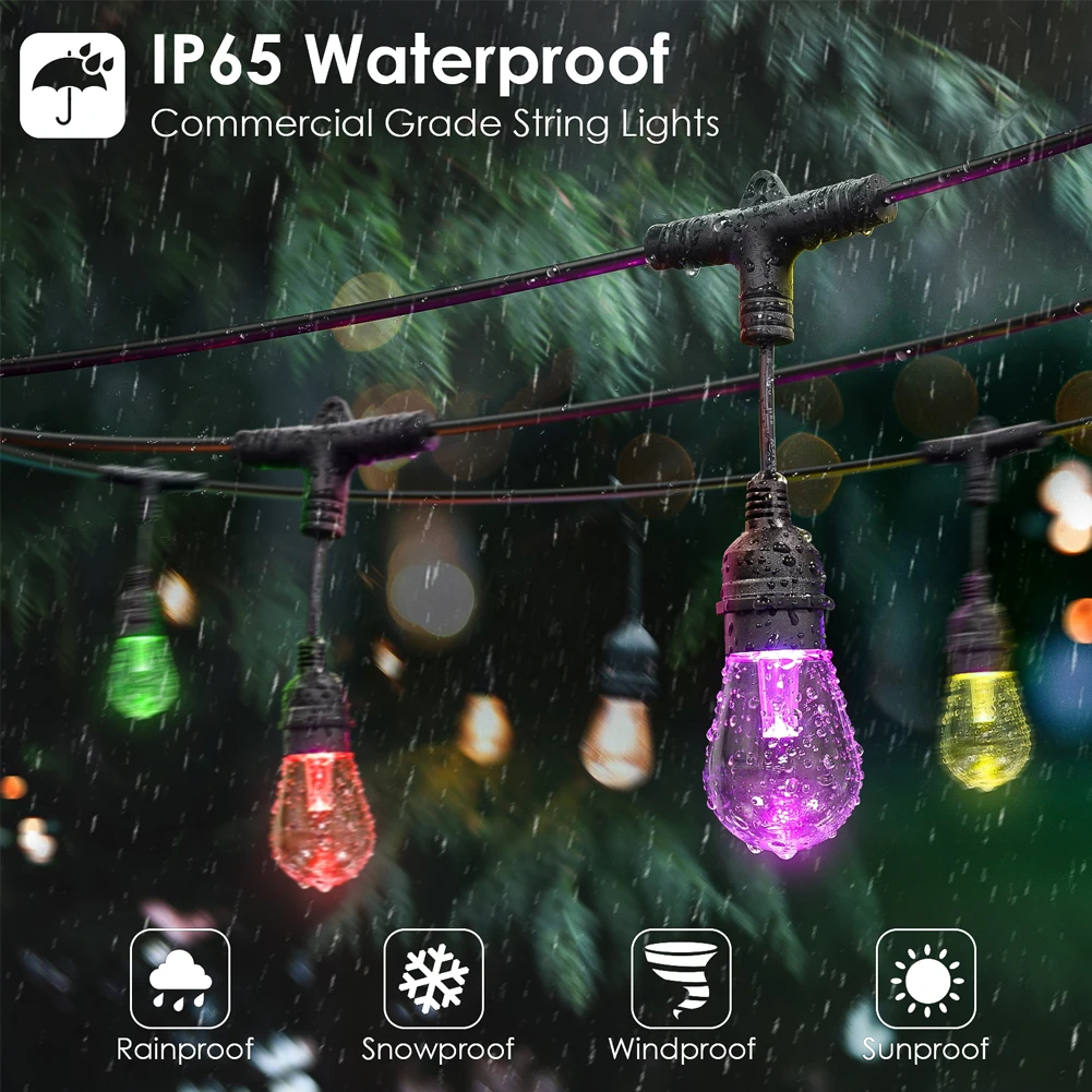 10m 20m 30m Smart LED String L - Smart Garden Festoon Lights 评论和价格