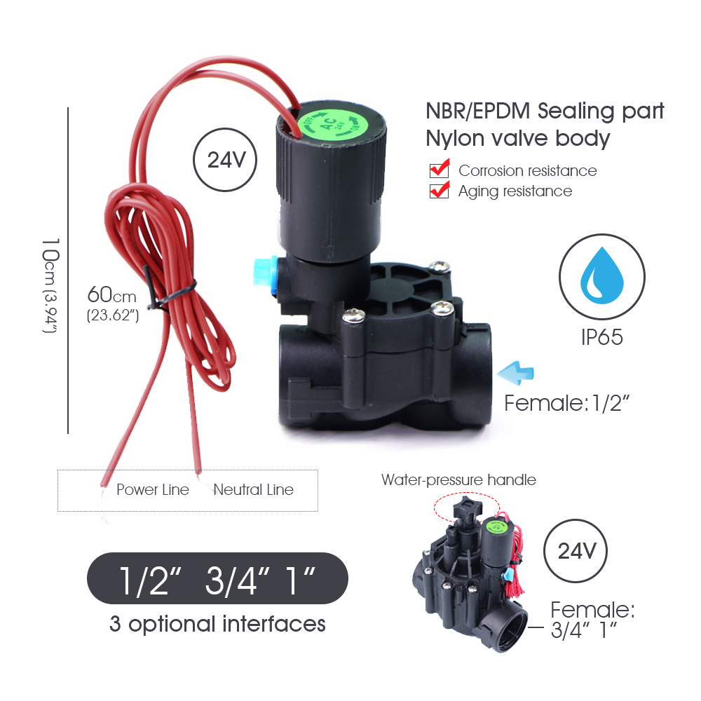 Garden Hose Solenoid Valve Con - Smart Garden Greenhouse 评论和价格